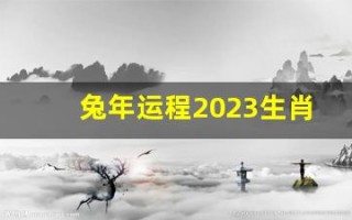兔年运程2023生肖年运程(兔年运势2023年运势如何)