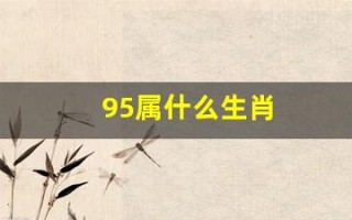 95属什么生肖(97属什么生肖)