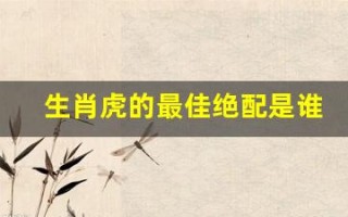生肖虎的最佳绝配是谁(生肖虎最佳配对)
